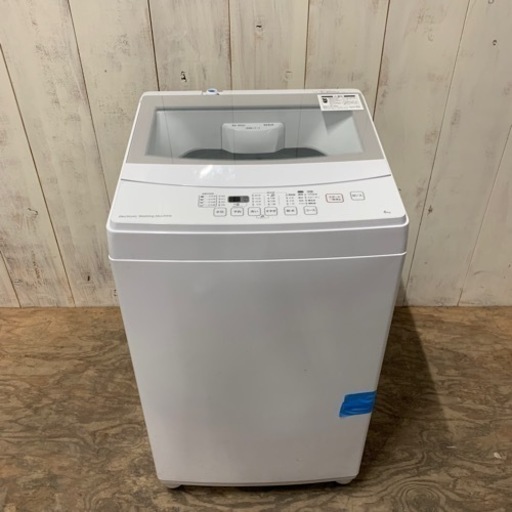 4/11終 NITORI 全自動洗濯機 NTR60 2019年製 6.0kg ホワイト 洗濯機 ニトリ 菊倉MZ