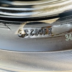 決まりました ヤリス新車外し 185/60Ｒ15 鉄チン