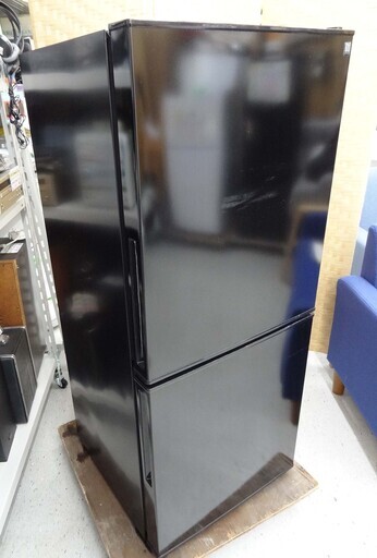 【恵庭】NITORI　ニトリ　冷凍冷蔵庫　NTR-106BK　2022年製　106L　2ドア　ブラック　中古品　PayPay支払いOK！