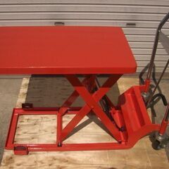 トラスコ製低床タイプリフター耐荷重200キロ