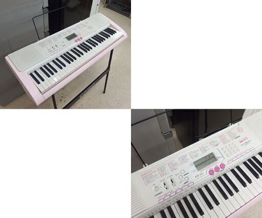 カシオ 電子キーボード 61鍵盤 スタンド/マイク/譜面立て付き LK-105 電子ピアノ ☆ 札幌市 北区 屯田 カシオ 電子キーボード 61鍵盤 スタンド/マイク/譜面立て付き LK-105