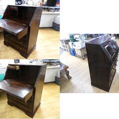 お値下げ！松本民芸家具 ライティングビューロー ライティングデスク