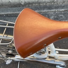 ロココ 白 ベルト 通学