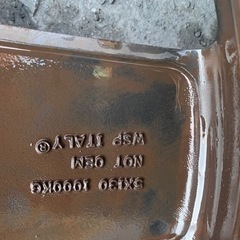 本日中！出品します❗️アルミホイール❗️