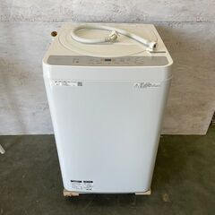 【SHARP】 シャープ 全自動洗濯機 5.5kg ES-GE5...