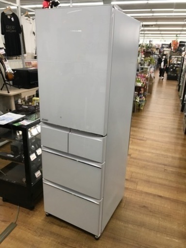 MITSUBISHI 5ドア冷凍冷蔵庫 MR-B16A-W 2017年製