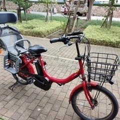 電動アシスト自転車 ヤマハパスバビー (幼児二人載せ可)