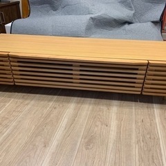 【ネット決済】木目のシンプルなデザインのテレビ台