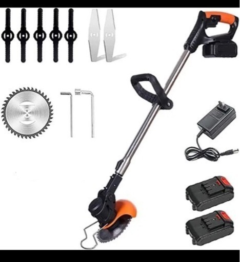 【新品】充電式　草刈機　バッテリー 21V