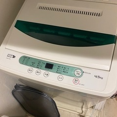 4.5キロ　洗濯機