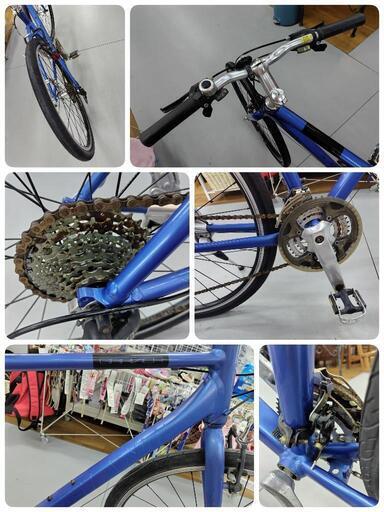 J078☆サビ使用感有り☆クロスバイク☆GIANT GRAVIER☆3✕8段変速
