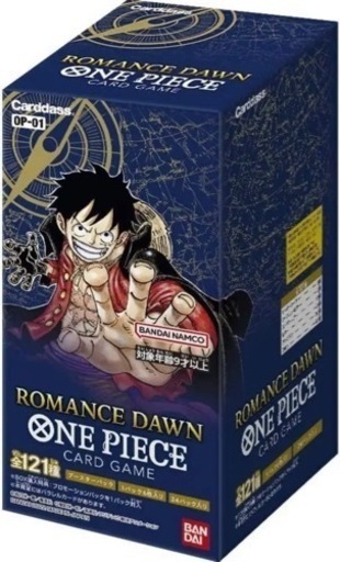 ONE PIECEカードゲームROMANCE DAWN 1box 未開封テープ付き