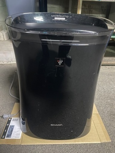 SHARP シャープ 蚊取り機能付き 空気清浄機 FU-GK50 ブラック プラズマクラスター 適用畳数約14畳
