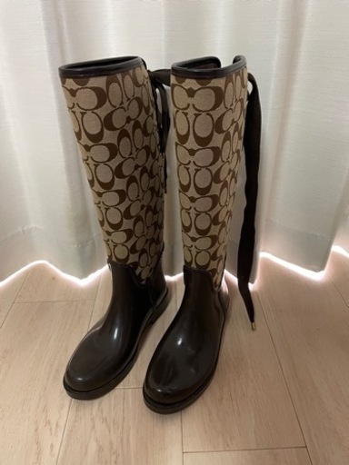 コーチ coach レインブーツ