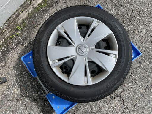 夏 タイヤ FALKEN SINCERA SN831 165/70R14 81S 19年27週 ＋ 日産 純正 