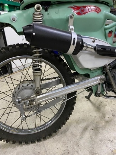 オフロード カブ　150cc 速い　フルカスタム