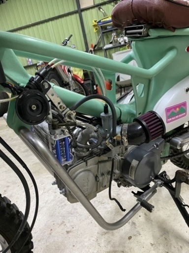 オフロード カブ　150cc 速い　フルカスタム