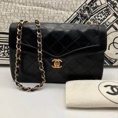 【ネット決済・配送可】CHANEL ミニマムトラッセ ラムスキン...