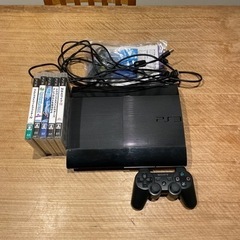 PS3(CECH-4300C 500GB)本体＋ソフト5本　