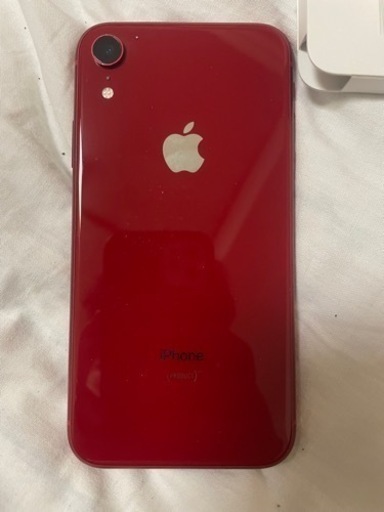 iPhoneXR 256GB レッド 完動品 - au