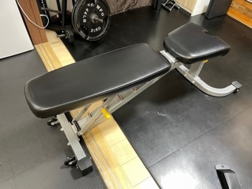 ※定価8万円※ インクラインベンチ　レッグカール付き　筋トレ