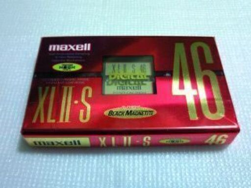 カセットテープ　ｍａｘｅｌｌ　ＸＬⅡ・Ｓ　４６　１８巻　（バラ売り可）