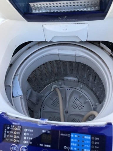 配送可能　ハイアール 5．0kg全自動 洗濯機最短10分でお洗濯できる「お急ぎコース」搭載 エディオンオリジナル ホワイト JW-K50FE-W