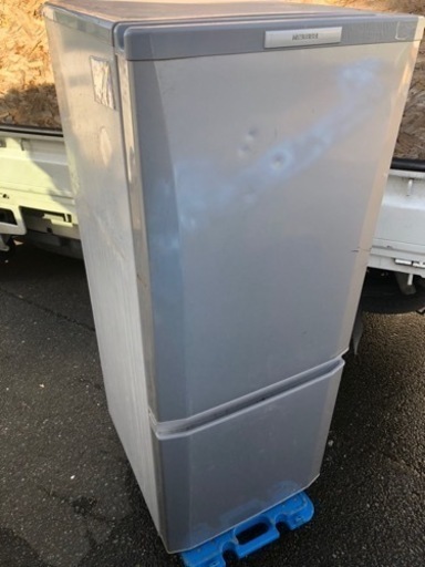 配送可能　三菱電機 MITSUBISHI ELECTRIC MR-P15X-S [冷蔵庫 （146L・右開） 2ドア ピュアシルバー]
