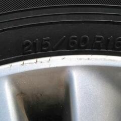215/60R-16 スタッドレスタイヤ、ホイール4本セット