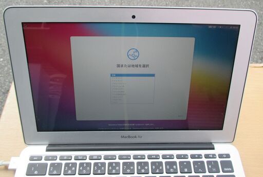 MAC - MacBook Air 11インチ LEDバックライトワイドスクリーン　ノート MacBook Air 11インチ LEDバックライトワイドスクリーン ノート