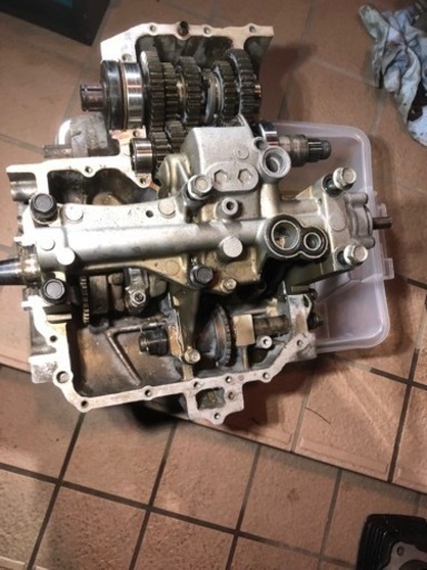 cb250t エンジン　腰下　コンロッド縦横ブレ　少々