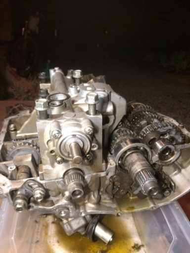 cb250t エンジン 腰下 コンロッド縦横ブレ 少々