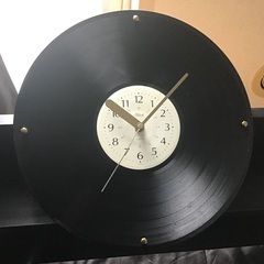 レコード盤型インテリア掛け時計