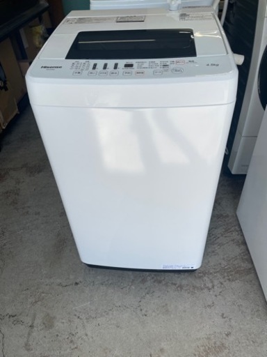 Hisense  洗濯機　HW-E4502　4.5ｋｇ☆