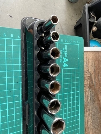 snap-on/スナップオン PAKTY241 争い 3/8 ディープソケット12点