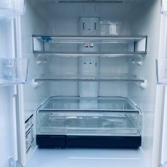 ①♦️EJ912番三菱ノンフロン冷凍冷蔵庫
