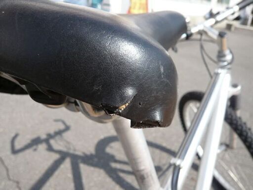 自転車 26インチ カゴ付き エンジ 中古 切替無 シティーサイクル