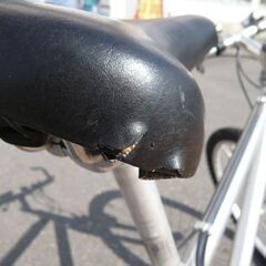 26インチ 自転車 マウンテンバイク 切替あり シルバー 苫小牧西店