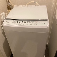 洗濯機　Hisense5.5kg