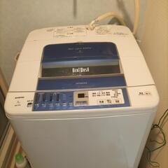 明日処分。HITACHI 洗濯機　7キロ