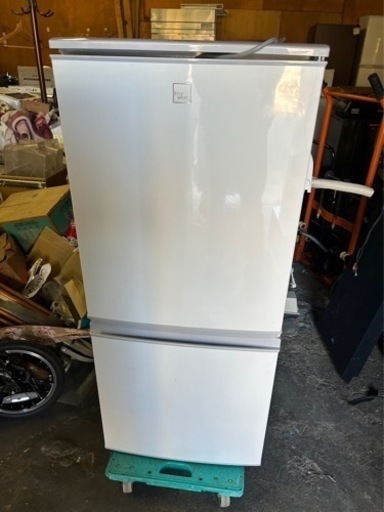 SHARP 冷凍冷蔵庫　2ドア冷蔵庫　SJ-14E6