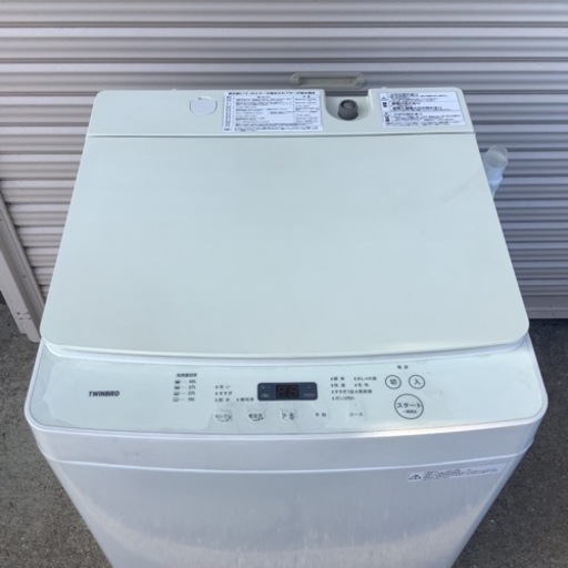 ツインバード 5.5kg洗濯機 2018年製