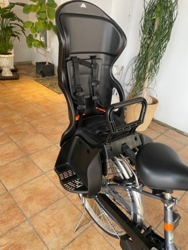 取引中【数ヶ月のみ使用】電動アシスト自転車 チャイルドシート
