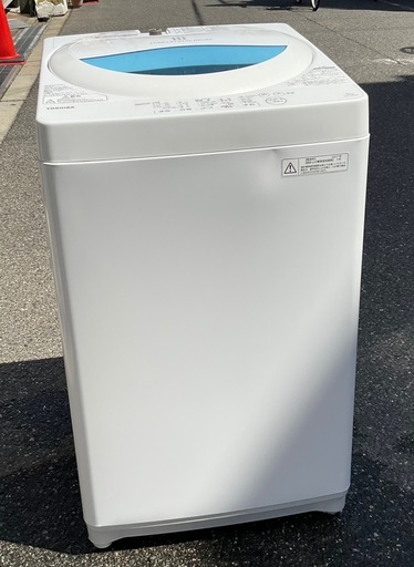 【RKGSE-973】特価！東芝/5kg/全自動洗濯機/AW-5G5/中古/2017年製/当社より近隣地域無料配達