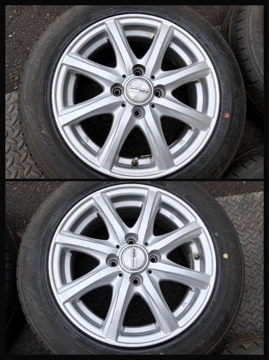 ダンロップ エナセーブ ENASAVE EC300+ 165/65R14 タイヤ新車外し 中古  