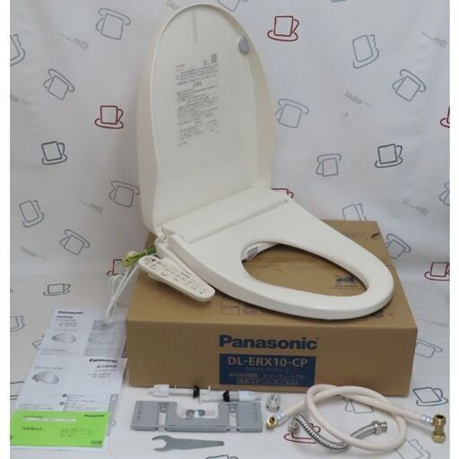♪Panasonic/パナソニック 温水洗浄便座 DL-ERX10-CP 2022年 3か月使用 ウォシュレット♪
