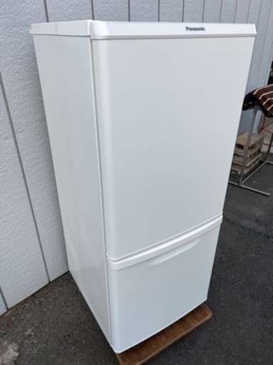 代引可】 2ドア冷凍冷蔵庫 2020年製 □パナソニック NR-B14CW-W