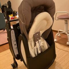 新古品】アップリカ ハイローベッド＆チェア 電動スウィング ユラ