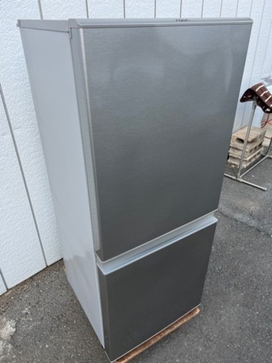 ■アクア 2019年製 2ドア冷凍冷蔵庫 AQR-13H(S)■AQUA 単身向け冷蔵庫 1人用2ドア冷蔵庫
