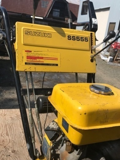 【オープニング 大放出セール】 SUZUKI SS555 除雪機 中古 今シーズンは調子良く使用してました！ その他